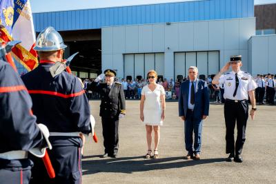 Inauguration du centre de secours de Nemours