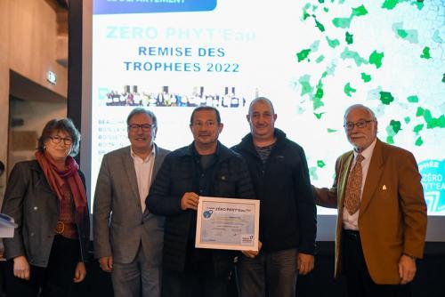 Cérémonie de remise des Trophées Zéro Phyt'EAU 2022