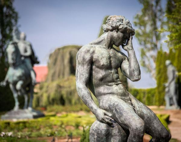 Sculpture d'Antoine Bourdelle au musée-jardin Bourdelle d'Égreville