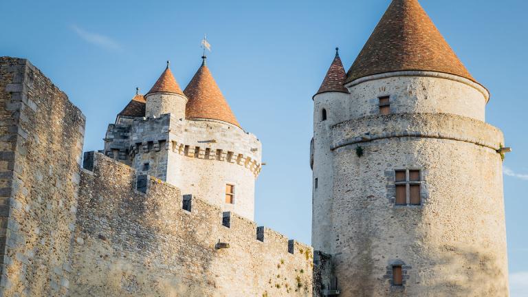 Les tours du Château de Blandy