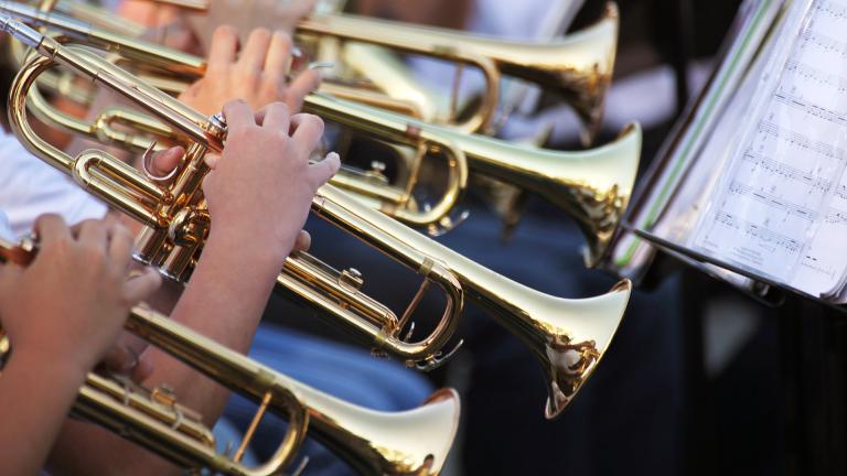 Trompettes dans un orchestre