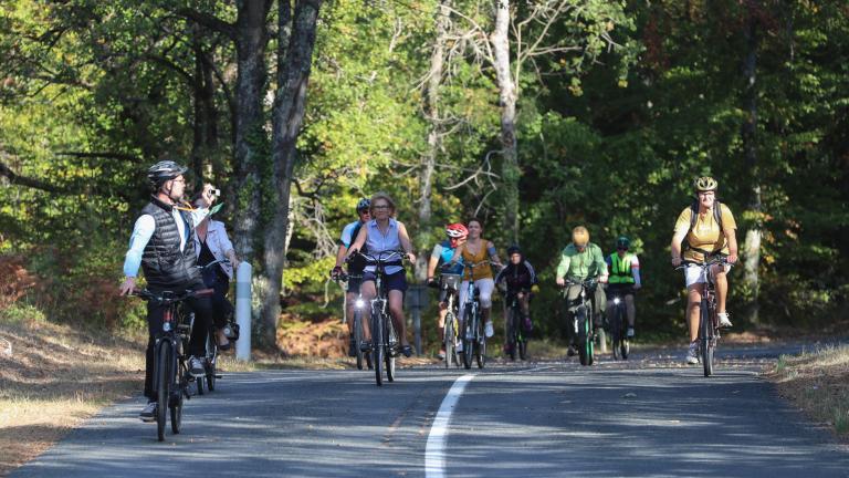 Ronde à vélo