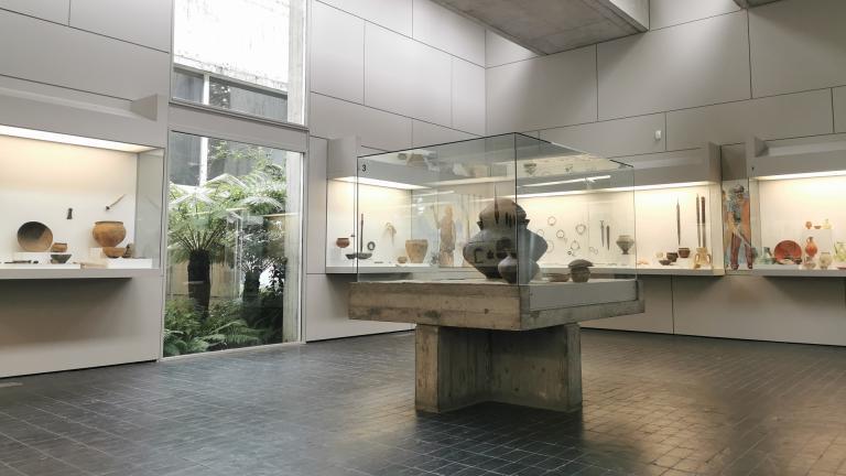 intérieur du musée de Préhistoire