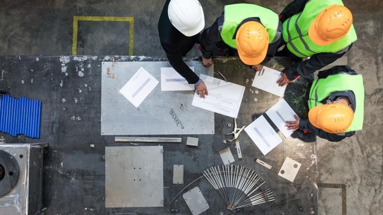 Réunion de chantier