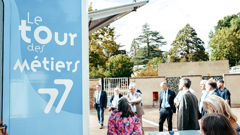 Dispositif du Tour des métiers en Seine-et-Marne