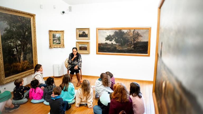 Animations pour les enfants dans un musée