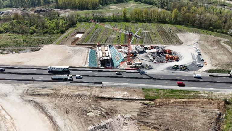 Travaux pour la Liaison routière de l'Est Francilien