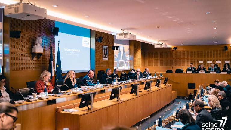 Séance publique du Conseil départemental de Seine-et-Marne