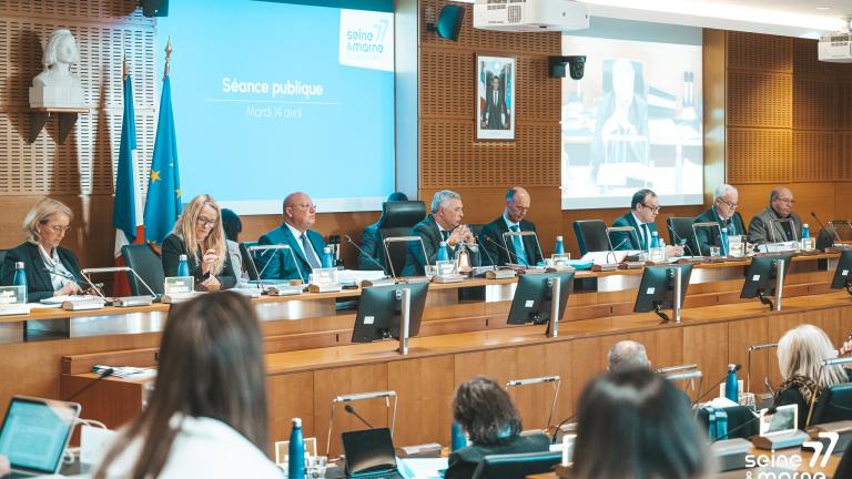 Séance publique du Conseil départemental de Seine-et-Marne