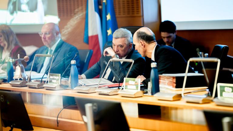 Jean-François Parigi et Olivier Lavenka discutent