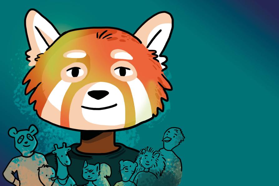 Phœnix, le héros de la bande dessinée "Rebondir avec un handicap"
