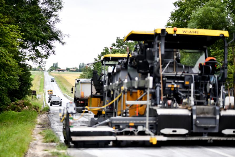 Travaux sur la RD 1004
