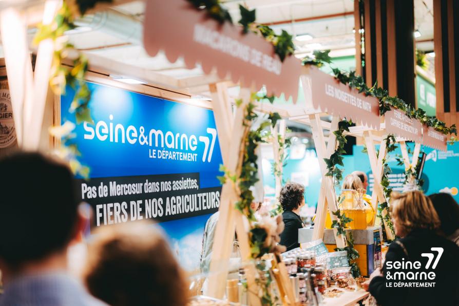 Stand de la Seine-et-Marne au salon de l'Agriculture 2026
